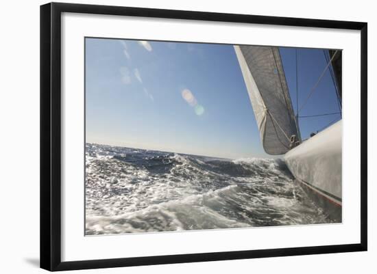 Sailboat on Ocean-null-Framed Photo