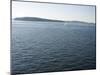 Sailboat on the Puget Sound Passes Blake Island, Washington State, United States of America-Aaron McCoy-Mounted Photographic Print