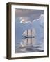 Sailboat On Water-rolffimages-Framed Art Print