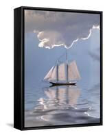 Sailboat On Water-rolffimages-Framed Stretched Canvas