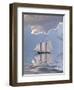 Sailboat On Water-rolffimages-Framed Art Print