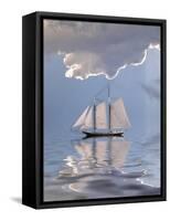 Sailboat On Water-rolffimages-Framed Stretched Canvas