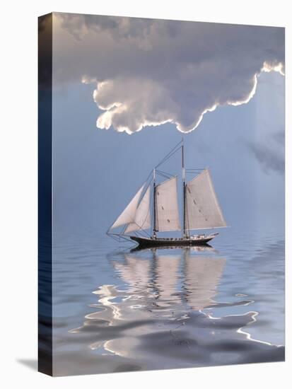 Sailboat On Water-rolffimages-Stretched Canvas