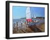 Sailboat, Palais Sur Mer, 2008-Andrew Macara-Framed Giclee Print