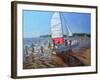 Sailboat, Palais Sur Mer, 2008-Andrew Macara-Framed Giclee Print