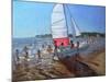 Sailboat, Palais Sur Mer, 2008-Andrew Macara-Mounted Giclee Print