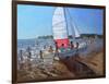 Sailboat, Palais Sur Mer, 2008-Andrew Macara-Framed Giclee Print