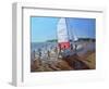 Sailboat, Palais Sur Mer, 2008-Andrew Macara-Framed Premium Giclee Print