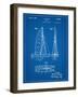 Sailboat Patent-null-Framed Art Print