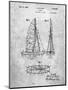 Sailboat Patent-Cole Borders-Mounted Art Print