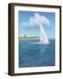 Sailboat Peace-Jeffrey Cadwallader-Framed Art Print