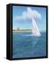 Sailboat Peace-Jeffrey Cadwallader-Framed Stretched Canvas