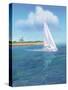 Sailboat Peace-Jeffrey Cadwallader-Stretched Canvas