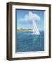 Sailboat Peace-Jeffrey Cadwallader-Framed Art Print