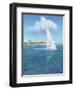 Sailboat Peace-Jeffrey Cadwallader-Framed Art Print