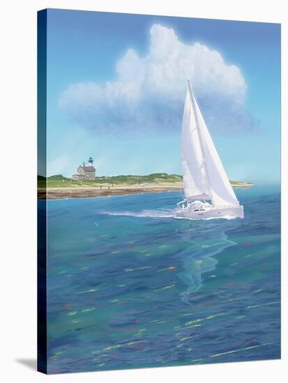 Sailboat Peace-Jeffrey Cadwallader-Stretched Canvas