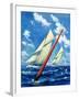 "Sailboat Race,"July 1, 1928-Anton Otto Fischer-Framed Giclee Print