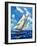 "Sailboat Race,"July 1, 1928-Anton Otto Fischer-Framed Giclee Print