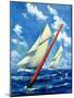 "Sailboat Race,"July 1, 1928-Anton Otto Fischer-Mounted Premium Giclee Print