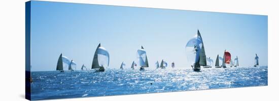 Sailboat Race, Key West Florida, USA-null-Stretched Canvas