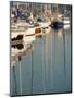 Sailboat Reflections, Southern Harbor, Lesvos, Mithymna, Northeastern Aegean Islands, Greece-Walter Bibikow-Mounted Photographic Print