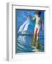 Sailboat Reflections-John Asaro-Framed Giclee Print