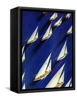 "Sailboat Regatta," June 29, 1940-Ski Weld-Framed Stretched Canvas