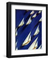 "Sailboat Regatta," June 29, 1940-Ski Weld-Framed Giclee Print