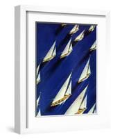 "Sailboat Regatta," June 29, 1940-Ski Weld-Framed Giclee Print