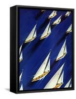 "Sailboat Regatta," June 29, 1940-Ski Weld-Framed Stretched Canvas