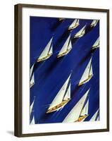 "Sailboat Regatta," June 29, 1940-Ski Weld-Framed Giclee Print