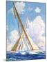 "Sailboat Regatta,"September 8, 1934-Anton Otto Fischer-Mounted Giclee Print