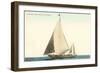 Sailboat, San Diego, California-null-Framed Art Print