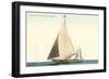 Sailboat, San Diego, California-null-Framed Art Print