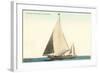 Sailboat, San Diego, California-null-Framed Art Print