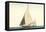 Sailboat, San Diego, California-null-Framed Stretched Canvas