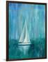 Sailboat Simplicity I-null-Framed Art Print