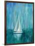 Sailboat Simplicity I-null-Framed Art Print