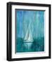 Sailboat Simplicity I-null-Framed Art Print