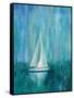 Sailboat Simplicity I-null-Framed Stretched Canvas