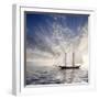 Sailboat Sun And Sky-rolffimages-Framed Premium Giclee Print