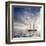 Sailboat Sun And Sky-rolffimages-Framed Art Print