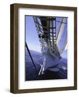 Sailboat, Ticonderoga Race-Michael Brown-Framed Photographic Print