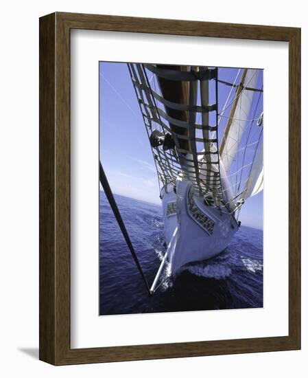 Sailboat, Ticonderoga Race-Michael Brown-Framed Photographic Print