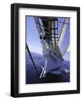 Sailboat, Ticonderoga Race-Michael Brown-Framed Photographic Print