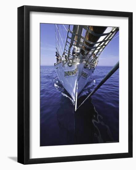 Sailboat, Ticonderoga Race-Michael Brown-Framed Photographic Print