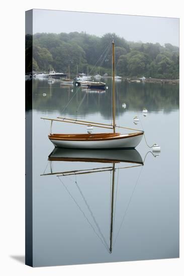 Sailboat, Woods Hole, Massachusetts-Paul Souders-Stretched Canvas