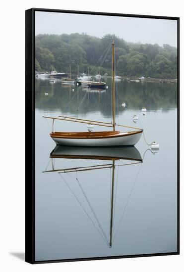 Sailboat, Woods Hole, Massachusetts-Paul Souders-Framed Stretched Canvas