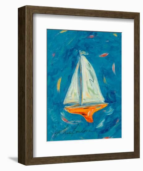 Sailboat-Cynthia Hudson-Framed Art Print