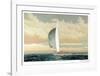 Sailboat-David Lockhart-Framed Collectable Print